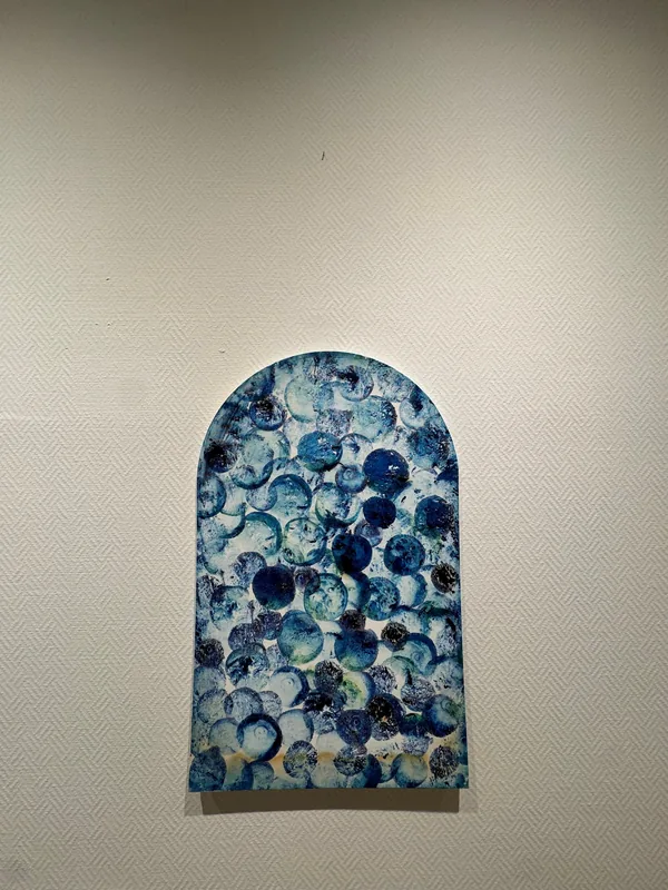 Cell Universe Reborn, 2025, Acrylic on Canvas, Original Body Rubbing Art